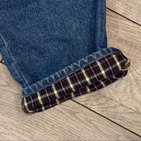 L.L. Bean Classic Fit Flannel Lined Jeans 37 X 30 - Picture 12 of 12